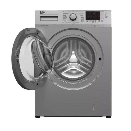 MACHINE A LAVER BEKO 8KG A+++ +VEROUILLAGE ENFANT GRIS WCC8612XSS