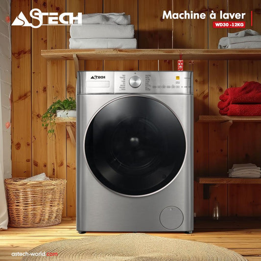 MACHINE A LAVER ASTECH 10KG / 6KG SECHAGE INVERTER WD30TS106LS688OG