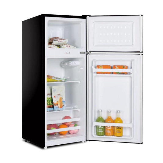 REFRIGERATEUR DESKA BAR 2PORTE NOIR GRIS TM110DK