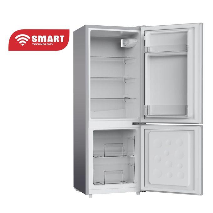 REFRIGERATEUR SMART TECHNOLOGY COMBINE 2TIROIR GRIS STCB145H