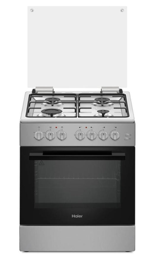 CUISINIERE HAIER HCR 2040 EGS 60×60 4 FEUX GRIS