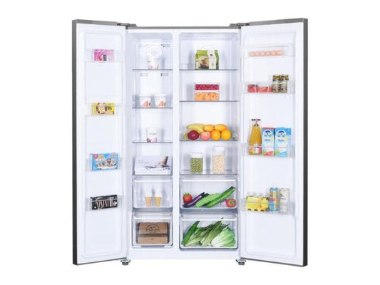 REFRIGERATEUR BEKO 600LITRES SIDE BY SIDE 2 POERTE 90CM LQRGE INOX GN