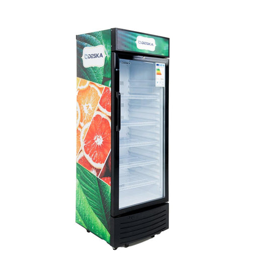 RÉFRIGÉRATEUR DESKA VERTICAL VITRINE