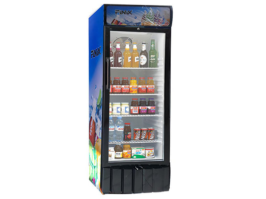RÉFRIGÉRATEUR FINIX VITRINE 1PORTE 370LITRES