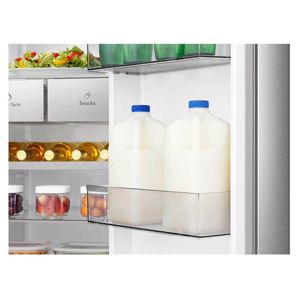 REFRIGERATEUR HISENSE SIDE BY SIDE 4PORTES 628LITRES AVEC FONTAINE INOX INVERTER WIFI RS82WS4SB