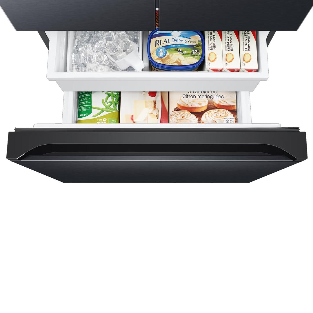 REFRIGERATEUR SAMSUNG SIDE BY SIDE 3PORTES AVEC DIST D EAU GRIS RF50C530EB1