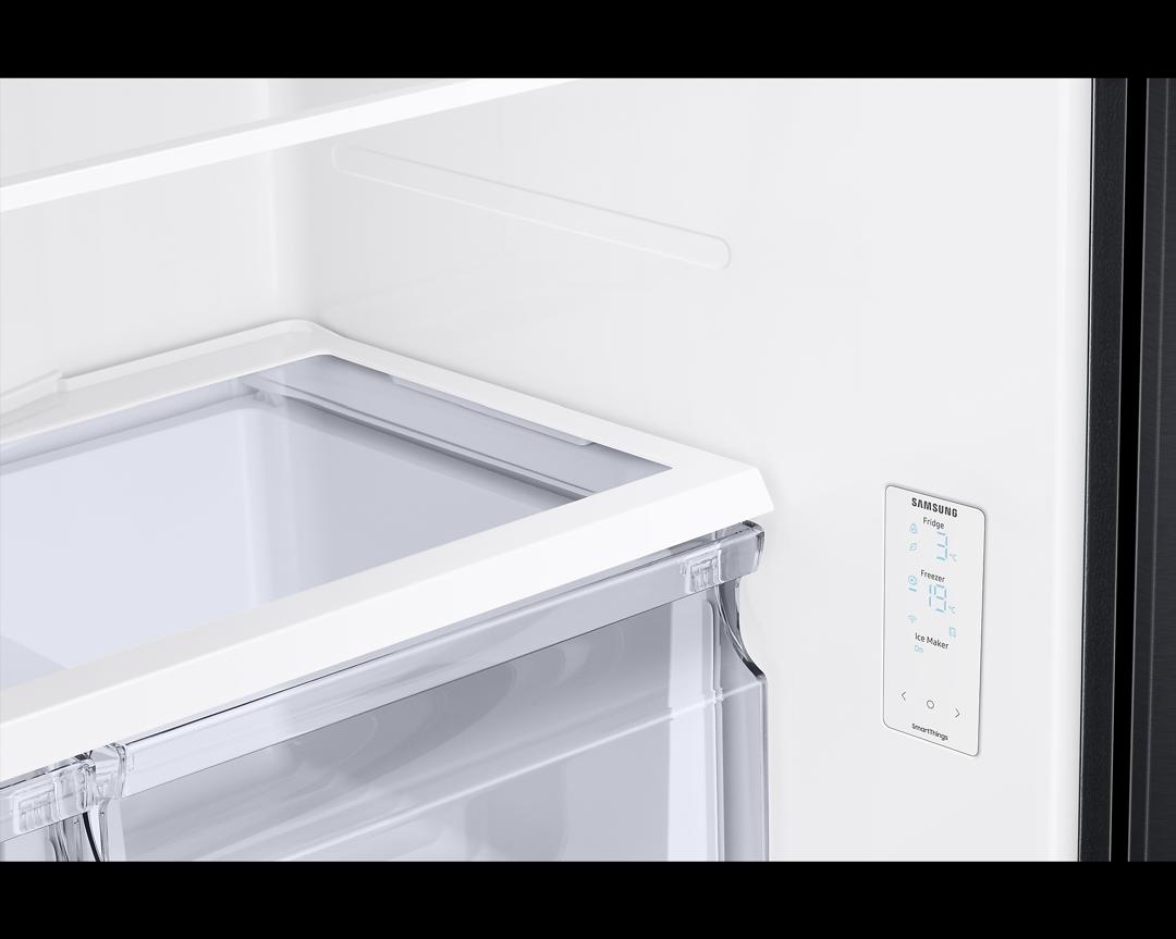 REFRIGERATEUR SAMSUNG SIDE BY SIDE 3PORTES AVEC DIST D EAU GRIS RF50C530EB1