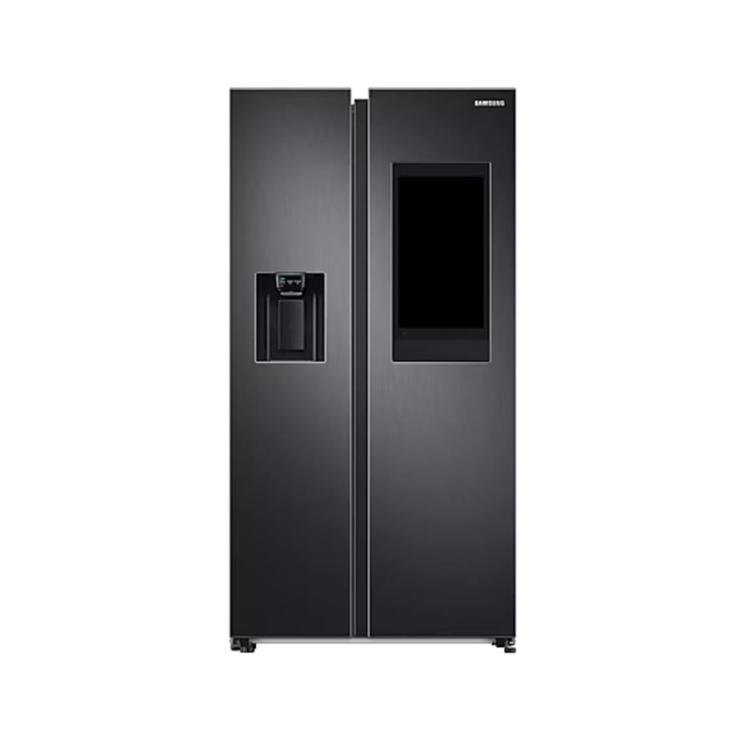 REFRIGERATEUR SAMSUNG SIDE BY SIDE FAMILY 2PORTES AVEC DIST GLACON ET ECRAN NOIR RS6HA8891B1
