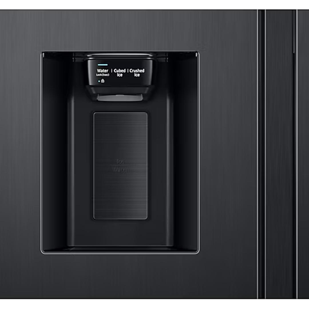 REFRIGERATEUR SAMSUNG SIDE BY SIDE FAMILY 2PORTES AVEC DIST GLACON ET ECRAN NOIR RS6HA8891B1