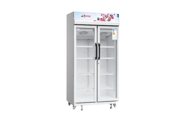 RÉFRIGÉRATEUR ASTECH VITRINE 2PORTES 740L