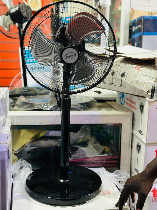 Ventilateur Oceanic Noir – Puissant, Oscillant et Élégant