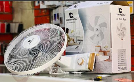 Ventilateur Mural Continental 16 Pouces – Puissant et Oscillant