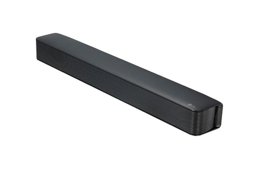 Barre de son LG SK1 – compacte, Bluetooth, design discret, améliore le son du téléviseur sans encombrement.