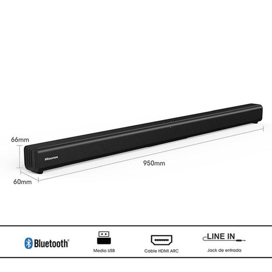: Barre de Son Hisense – Son Haute Fidélité et Design Élégant pour un Home Cinéma Immersif