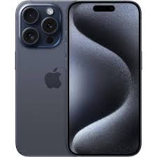  iPhone 15 Pro Max 256 Go scellé, couleur noir, vue de face et de dos, sur fond blanc.