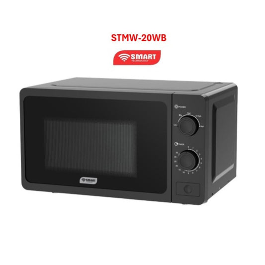 Micro-ondes SMART TECHNOLOGY STMW20WB 20L gris et noir – Vue de face