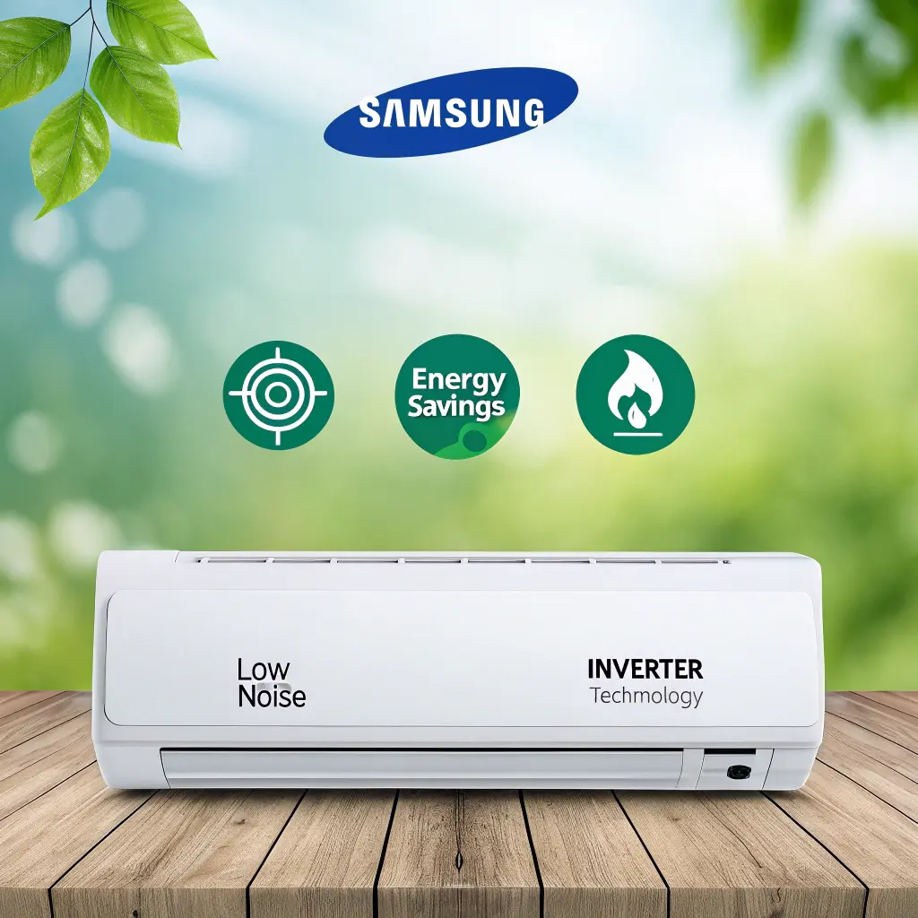 SPLIT SAMSUNG AR 9000BTU NEW MODEL DOUBLE INVERTER AR09BVHGAWKX Kebaelectromenager